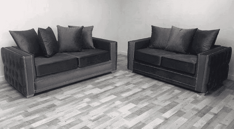 Alaska Sofa UK - Side view of premium sofas from CESS Furniture UK